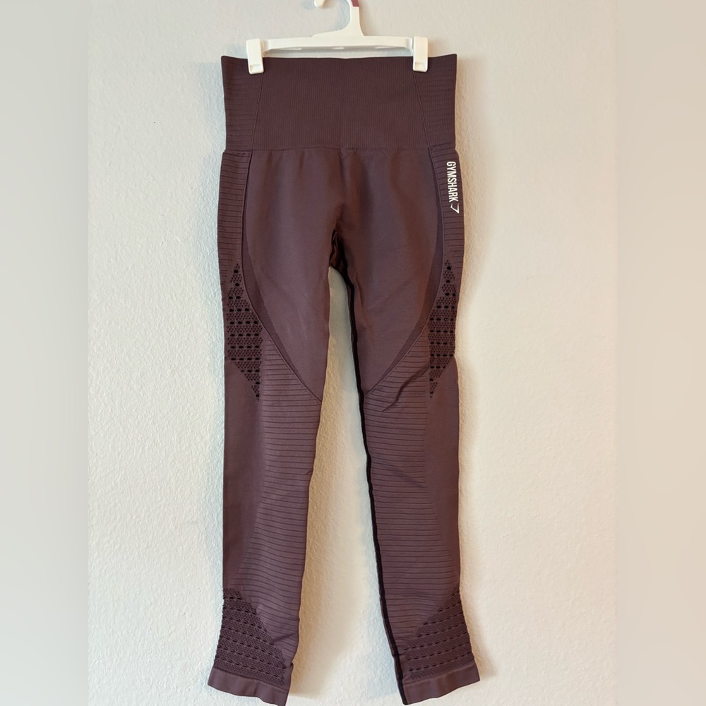 Gymshark Brown Seamless Leggings High-Waisted